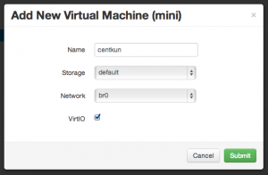 Add New Virtual Machine